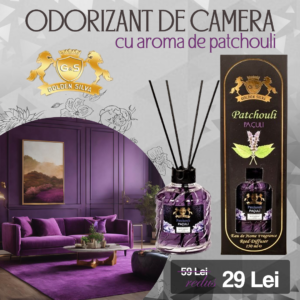 Odorizantul de camera Golden Silva cu aroma de patchouli